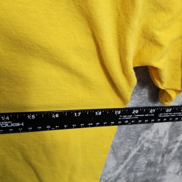 Gildan Daytona Beach Tshirt Yellow sz Med short sleeve cotton Adult - Picture 6 of 9